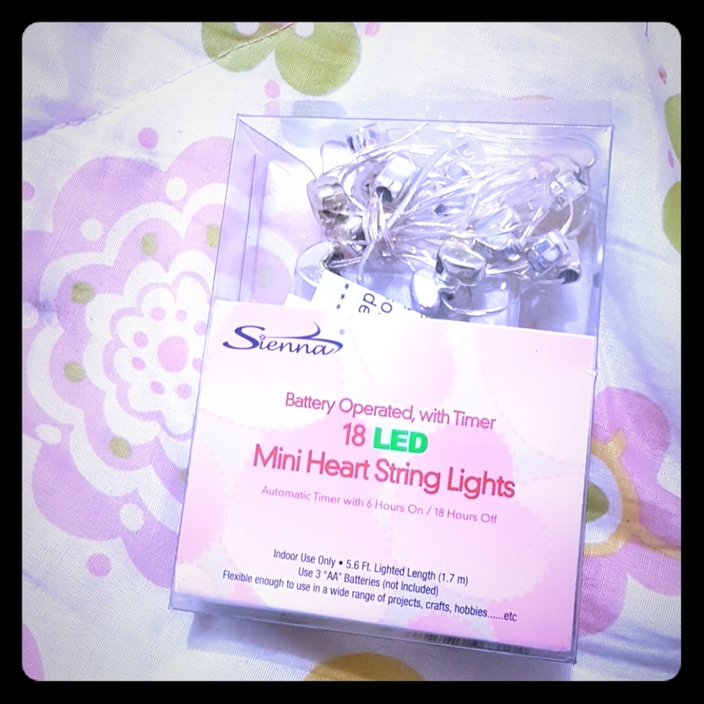 Heart LED lights